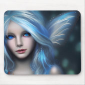 Ethereal Mystical Fairy Girl Mousepad (Vorne)