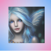 Ethereal Mystical Fairy Girl Poster