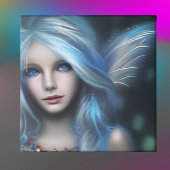 Ethereal Mystical Fairy Girl Poster