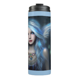 Ethereal Mystical Fairy Girl Thermosbecher