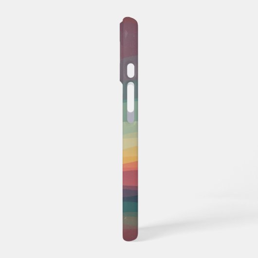 Ethereal Nebula Curve iPhone 16 Hülle (Linke Seite)