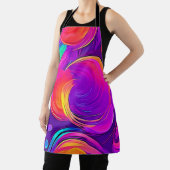 Ethereal Neon: Abstrakte Träume Schürze (InSitu)