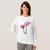 ethereal pink flowers T-Shirt (Vorne ganz)