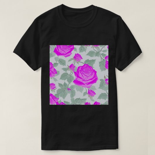 Ethereal Pink Ghost-Rose T-Shirt (Design vorne)