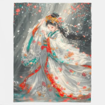 Ethereal Prinzessin in einem Fantasy-Garten