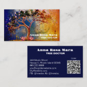 *~* Ethereal QR TREE von LIFE AP82 Visitenkarte (Vorne/Hinten)