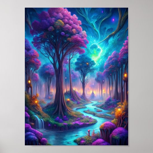 "Ethereal Reflections" Poster (Vorne)