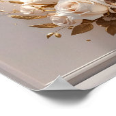  Ethereal Romance: Bride and Groom Illustration wi Poster (Ecke)