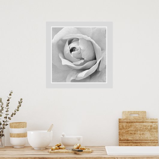 Ethereal-Rose Poster (Küche)