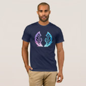 Ethereal Rune Convergence – Arcane Energy Emblem T-Shirt (Vorne ganz)