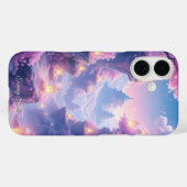 Ethereal Sakura Fantasy | Dreamy Anime Case-Mate iPhone Hülle (Rückseite (Horizontal))