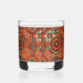 Ethereal Sapphire "Aztec Dream" 12oz Printed Rocks Whiskyglas (Rechts)