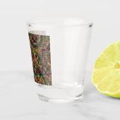 Ethereal Sapphire "Vibrant Historisches Emblem" Sh Schnapsglas (Rechts)