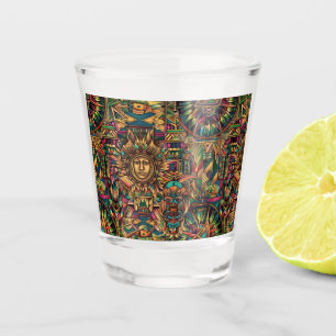 Ethereal Sapphire "Vibrant Historisches Emblem" Sh Schnapsglas