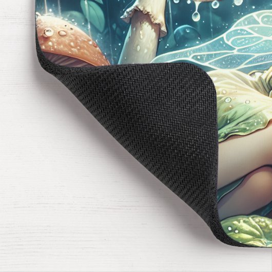 Ethereal Schlaf auf einem Pilz Mousepad (Ecke)