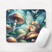 Ethereal Schlaf auf einem Pilz Mousepad (Mit Mouse)