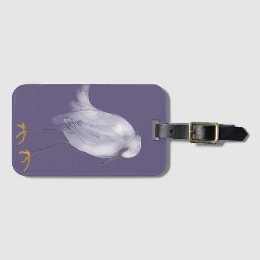 Ethereal-Schneeauge Gepäckanhänger (Vorderseite (Horizontal))