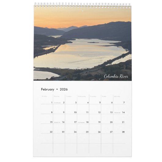 Ethereal Sky Calendar Kalender (Feb 2026)