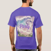 Ethereal Sky Castle Party T - Shirt (Rückseite)