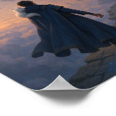 Ethereal Sky City Poster (Ecke)
