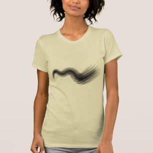 Ethereal Smoke Mist Damen Grafik T-Shirt - Flui