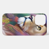 Ethereal Spiritueller Geistführer LION iPhone Hülle (Rückseite (Horizontal))