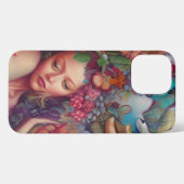 Ethereal Spiritueller Geistführer Nymph iPhone Hülle (Rückseite (Horizontal))