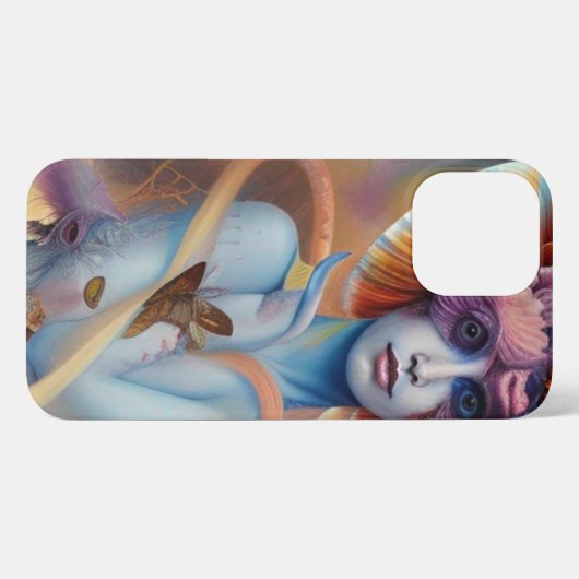 Ethereal Spiritueller Geistführer Nymph iPhone Hülle (Rückseite (Horizontal))
