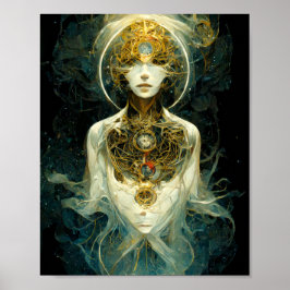 Ethereal Sprite 3 Fantasy Art Poster