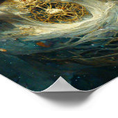 Ethereal Sprite Fantasy Art Poster (Ecke)