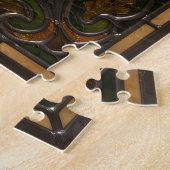 Ethereal Stained Glass Oak Branch Puzzle (Seite)