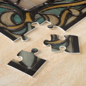 Ethereal Stained Glass Olive Branch Puzzle (Seite)