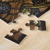Ethereal Stained Glass Wheat Stalks Puzzle (Seite)