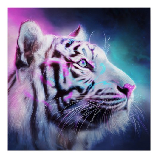 Ethereal Stripes Poster (Vorderseite)