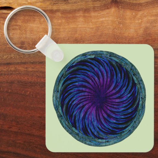 Ethereal Swirl Schlüsselanhänger (Vorderseite)