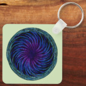 Ethereal Swirl Schlüsselanhänger (Rückseite)