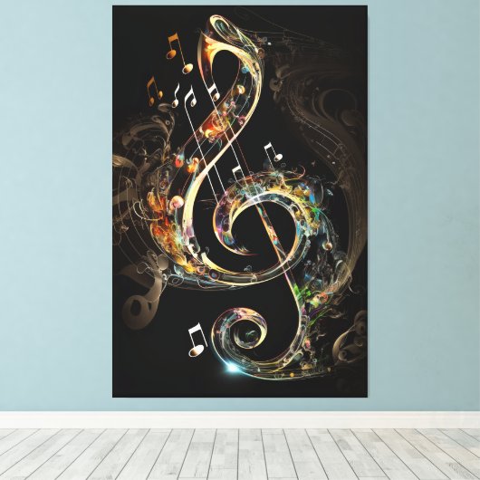 Ethereal Symphony Leinwanddruck (Insitu (Holzboden))