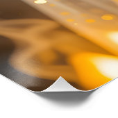 Ethereal Veil Glow Poster (Ecke)