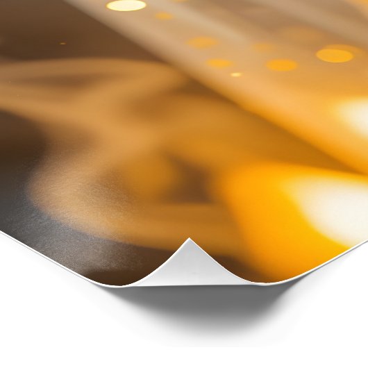 Ethereal Veil Glow Poster (Ecke)