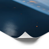 Ethereal Veiled Glow Poster (Ecke)