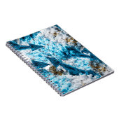 Ethereal Velocity: Geometric Cloud & Arrow Fusion Notizblock (Rechte Seite)