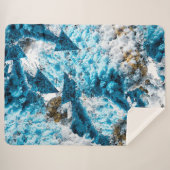 Ethereal Velocity: Geometric Cloud & Arrow Fusion Sherpadecke (Vorderseite (Horizontal))