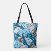 Ethereal Velocity: Geometric Cloud & Arrow Fusion Tasche (Rückseite)