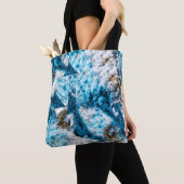 Ethereal Velocity: Geometric Cloud & Arrow Fusion Tasche (Von Nahem)