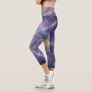 Ethereal Vision – Beyond Reality24 Capri Leggings