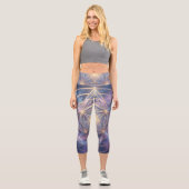 Ethereal Vision – Beyond Reality24 Capri Leggings (Vorderseite)