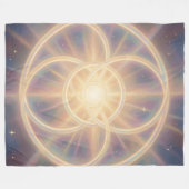 Ethereal Vision – Beyond Reality25 Fleecedecke (Vorderseite (Horizontal))