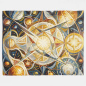 Ethereal Vision – Beyond Reality26 Fleecedecke (Vorderseite (Horizontal))