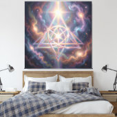 Ethereal Vision – Beyond Reality27 Leinwanddruck (Insitu (Schlafzimmer))