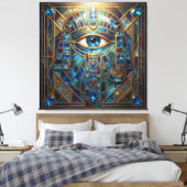 Ethereal Vision – Beyond Reality29 Leinwanddruck (Insitu (Schlafzimmer))